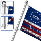 Betsy Ross US Flag, 250th Anniversary 1776 We The People Patriotic Decor