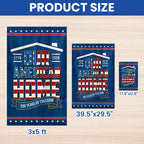 Garden Patriotic Flag, 1776 2026 Our American Home US Flag