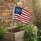 Betsy Ross 250 Flag, Patriotic 250th Anniversary Handheld American Flag