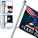 250th Anniversary American Flag, 1776 2026 Patriotic We The People Decor