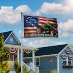 Tractor Farm Flag, 1776 2026 No Farmers No Food Grommet American Flag