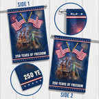Independence Day Flag, 250 Years of Freedom Betsy Ross American Flag