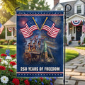 Independence Day Flag, 250 Years of Freedom Betsy Ross American Flag