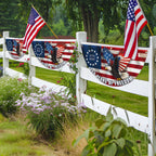 Betsy Ross Flag, 250 Years of Freedom Patriotic Eagle Fan Flag