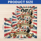 250th Anniversary United States of America Washington Vintage Grommet Flag