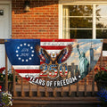 Betsy Ross Flag, 250 Years of Freedom Liberty We The People Fan Flag