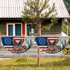 Betsy Ross Flag, 250 Years of Freedom Liberty We The People Fan Flag