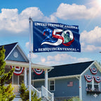 250th Anniversary United States of America Semiquincentennial Liberty Grommet Flag