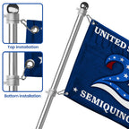 250th Anniversary United States of America Semiquincentennial Liberty Grommet Flag