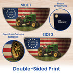 1776 2026 John Deere Tractor Proud Farmer Farm Life Fan Flag