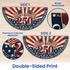 250th Anniversary Betsy Ross Flag, Celebrating 250 Years of Independence Retro Fan Flag