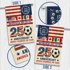 250th Anniversary Flag, World Cup 2026 America Celebrate 250 Years US Flag
