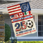 250th Anniversary Flag, World Cup 2026 America Celebrate 250 Years US Flag