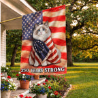 Ragdoll American Patriot Flag, 250 Years Strong Cat US Flag