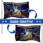 250th Anniversary United States of America Patriotic Liberty Grommet Flag