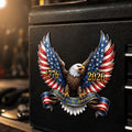 250th Anniversary Patriotic Eagle Proud to Be American Car Magnet