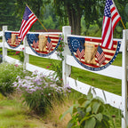 Celebrating 250 Years of American Pride We The People Retro Fan Flag