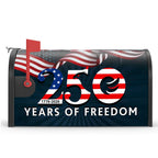 250th Anniversary 1776 2026 Patriotic Eagle American Flag Mailbox Cover