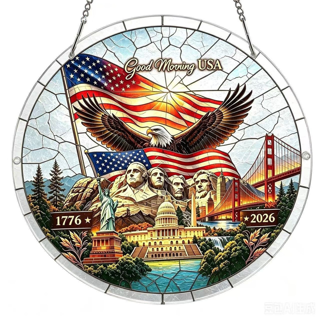 250th Anniversary Colorful Suncatcher Puzzle