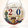 Acrylic Puzzle Suncatcher Ornament 250th Anniversary Acrylic Puzzle