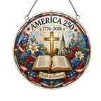 Acrylic Puzzle Suncatcher Ornament 250th Anniversary Acrylic Puzzle