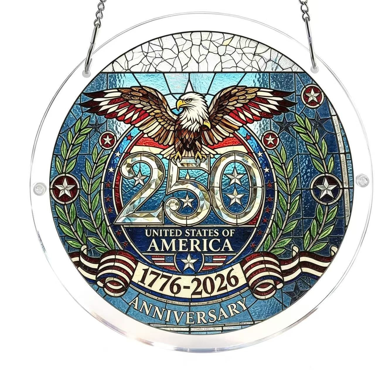 250th Anniversary Colorful Suncatcher Puzzle