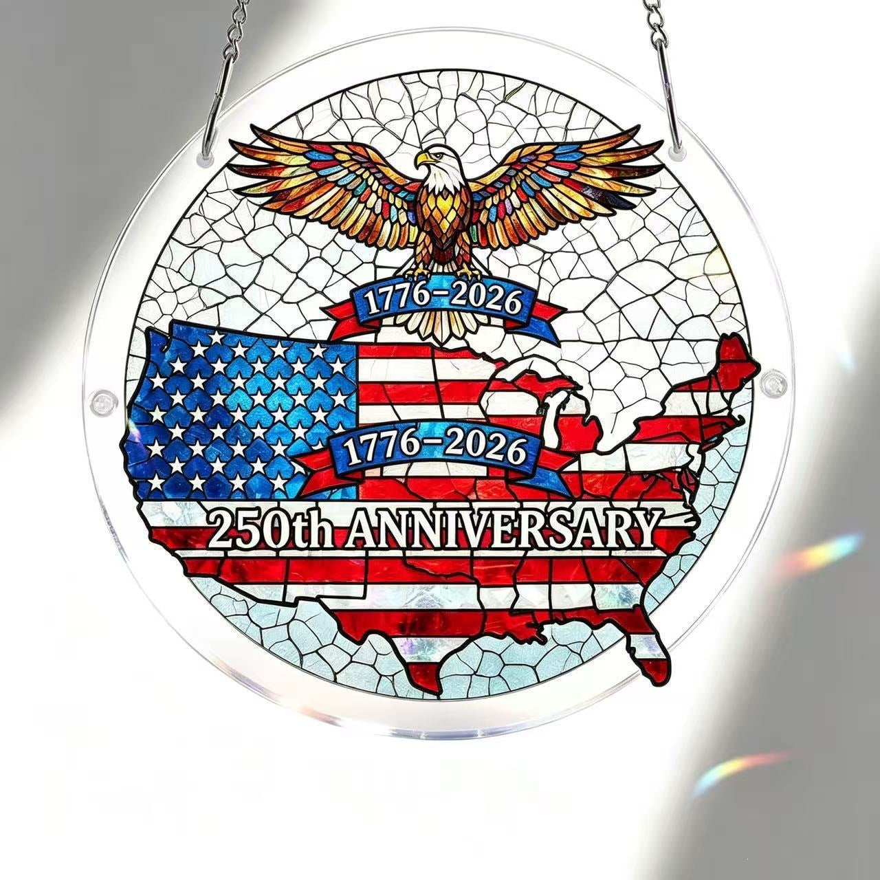 250th Anniversary Colorful Suncatcher Puzzle