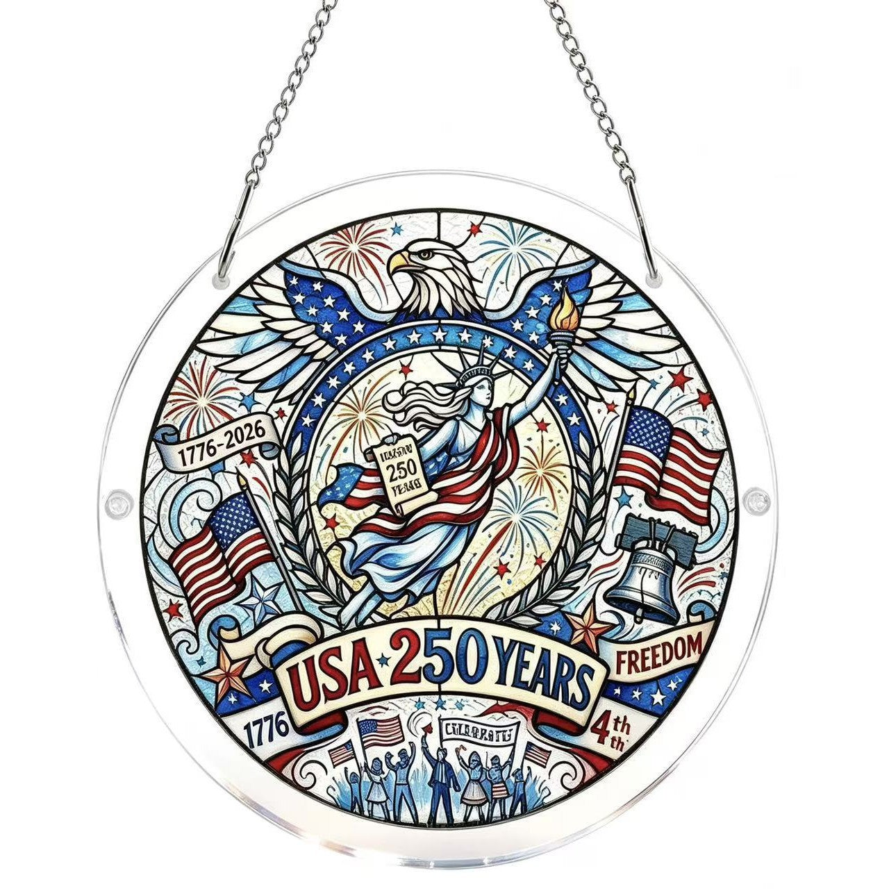 250th Anniversary Colorful Suncatcher Puzzle