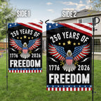 America Semiquincentennial 250 Years of Freedom 250th Anniversary Flag