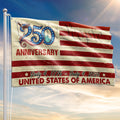 Flagwix 250th Anniversary US Grommet Flag - July 4, 2026 United States of America