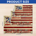 Flagwix 250th Anniversary US Grommet Flag - July 4, 2026 United States of America