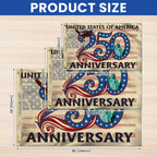 1776 2026 Grommet Patriotic Flag for America 250th Anniversary
