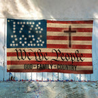 Flagwix We The People Grommet Flag 1776 - 2026 God Family Country 250th Anniversary