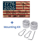 Flagwix We The People Grommet Flag 1776 - 2026 God Family Country 250th Anniversary