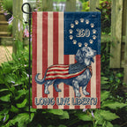 Flagwix Patriotic Dachshund Garden Flag - 250th Anniversary Paw Wiener Prints Betsy Ros Flag Decor