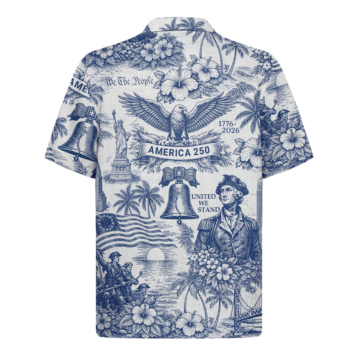 America 250 Years Of Freedom Hawaiian Shirt