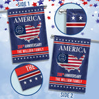 Personalized 250th Anniversary America Flag, 1776 2026 America Map Decor