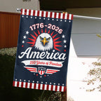 Flagwix American Flag - 250 years of America Semiquincentennial Eagle Flag