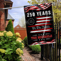 Personalized 250 Years of Freedom Semiquincentennial Decor, 1776 2026 Custom American Patriotic Flag