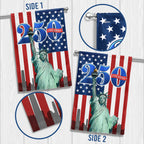 250 Years of America Flag – Red White Blue Patriotic Yard Flag for July 4th Celebration