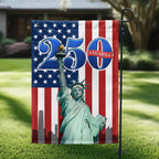 250 Years of America Flag – Red White Blue Patriotic Yard Flag for July 4th Celebration