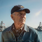 Personalized 250th Anniversary Washed Cap with Embroidered American Flag
