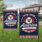 Flagwix American Flag - 250 years of America Semiquincentennial Eagle Flag
