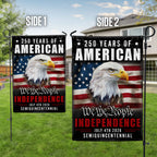 We The People Eagle Flag for July 4th America 250th Anniversary Decor