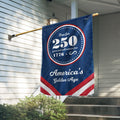 Flagwix American Flag - Flagwix America 250th Anniversary Golden Age Canvas Flag