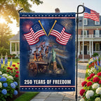 Independence Day Flag, 250 Years of Freedom Betsy Ross American Flag