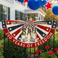 The Spirit of '76 American Bunting Flag, 250 Years of Freedom 1776 2026 Fan Flag