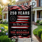 Personalized 250 Years of Freedom Semiquincentennial Decor, 1776 2026 Custom American Patriotic Flag