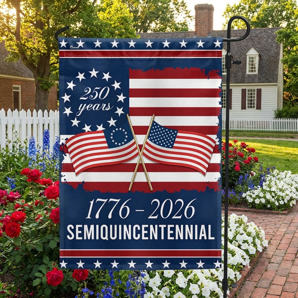 Flagwix American Flag - America 250th Anniversary Semiquincentennial Decorative Flag 3-Day Shipping