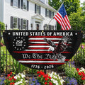 250 Years We The People American Fan Flag, 1776 2026 Patriotic Flag Decor